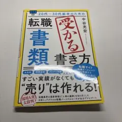 転職書類の書き方 中谷充宏