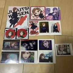 呪術廻戦 釘崎野薔薇 缶バッジ カフェ 呪術廻戦展 ぱしゃこれ コースター