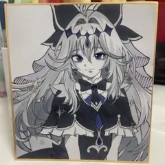 名探偵プリキュア キュアアルカナ・シャドウ 手描きイラスト