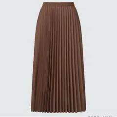 アコーディオンプリーツスカート ブラウン 78〜82cm