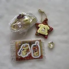 サンリオ パッケージチャーム ポムポムプリン　ボンボンドロップシールミニ