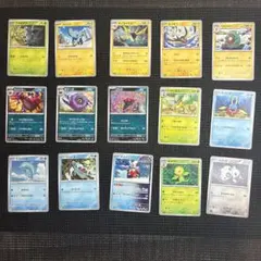 【美品】ポケカ 15枚セット ワニノコ テツノツツミ ココドラ まとめ売り ①のサムネイル