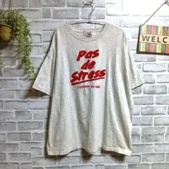 ディスコート 半袖tシャツ サガラ刺繍 ロゴ ドロップショルダー ゆったり 綿