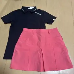 TaylorMade ポロシャツとプリーツスカート セット