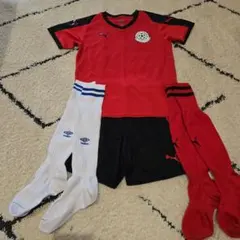 Puma サッカーウェア上下 140㎝&ソックス17～21㎝