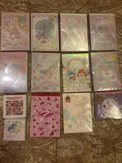 5日より再開リトルツインスターズ 文房具 13点セット