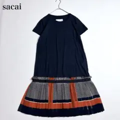 2026年最新】sacai ドッキング ワンピースの人気アイテム - メルカリ