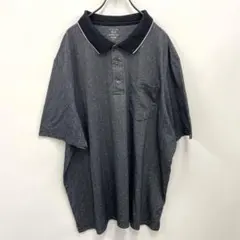 US古着 GEORGE 半袖ポロシャツ サイズ2XL ブラックのサムネイル