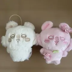 ちいかわ　ぬいぱれっと　ミルクいろ　さくらいろマスコット　モモンガ　2体セット
