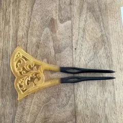 鼈甲　簪　アンティーク