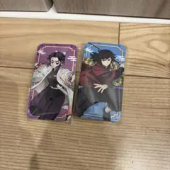 鬼滅の刃　スライド缶ケース　胡蝶しのぶ　冨岡義勇　セット