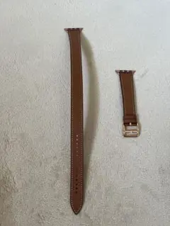 Apple Watch レザーバンド ブラウン