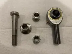 ジムニー JB23 ステアリング補正 アップマウント タイロッドエンド 逆付ピロ ジムニー JB23 ステアリング補正 アップマウント タイロッドエンド 逆