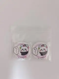 ちいかわ　ちいかわ寿司モモンガ　バッジ2個