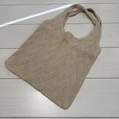 ☆新品未使用 レディース トートバッグ 麻風