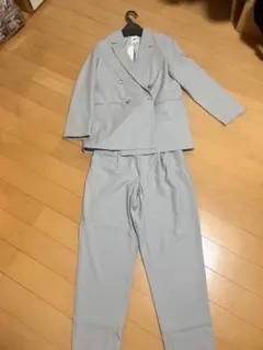 ライトグレー セットアップ (ジャケット＋パンツ)