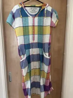 キューブシュガー　パッチワークワンピース