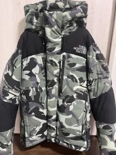美品THE NORTH FACE カモフラージュダウン36000から値引き中
