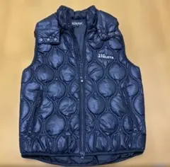 ATHLETA キルティングベスト M 黒