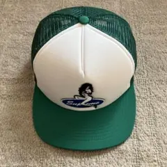 Supreme Pin Up 5 Panel Green mesh cap