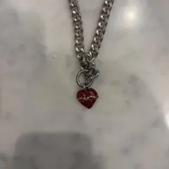 ハート型ペンダントネックレス
