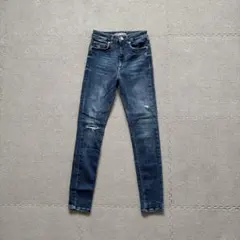 ZARA ダメージデニム S