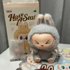 POP MART Have A Seat Labubu ぬいぐるみ HEHE