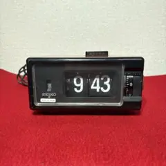 SEIKO パタパタ時計 デジタルクロック 昭和レトロ アラーム 箱タグ付き