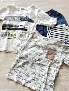 長袖カットソー　100サイズ　男の子　保育園　スラップスリップ　まとめ売り