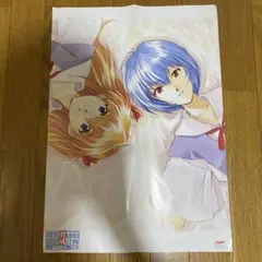 新世紀エヴァンゲリオン綾波育成計画 ポスター　美品　販促用　激レア！！！ 新世紀エヴァンゲリオン 綾波育成計画withアスカ補完計画