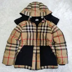 【極美品】バーバリー ロンドン ノバチェック ダウンジャケット 現行