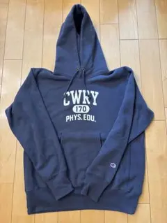 Champion リバースフード付きパーカー X-Large ダークネイビー