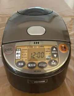 象印　IH炊飯ジャー　極め炊き　NP-VQ10 5.5合　炊飯器　2018年製のサムネイル