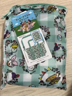 ミッキーマウスのピクニック　ポケッタブルトートバッグ　キャリーオンバッグ　しまむ