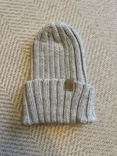 ALEXIA STAM グレー ニット帽 フリーサイズ