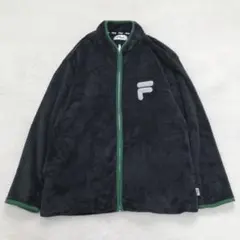 フィラ フリースジャケット メンズ アウター ジップアップ シンプル カジュアル