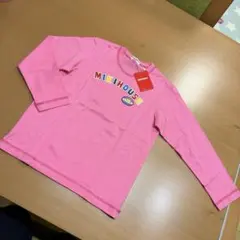 新品　ミキハウス　長袖　トップス　ロンT カットソー　130