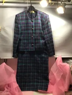 昭和　レトロ　バブリー　スーツ