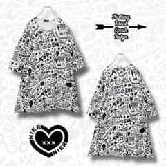 NieR SUPER BIG SILHOUETTE CUTSEW【DOODLE】のサムネイル