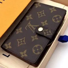 【極美品】ルイヴィトン　モノグラム　ヴィエノワ　二つ折り財布