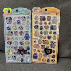 mojojojo うるちゅるポップシール 2シートセット