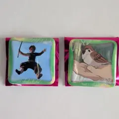 鬼滅の刃　竈門炭治郎　隊士百景　マニアック缶バッジ　２個セット