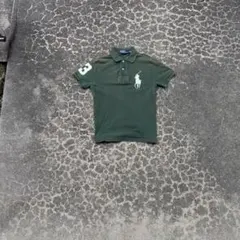 y2k Polo Ralph Lauren big pony green /s