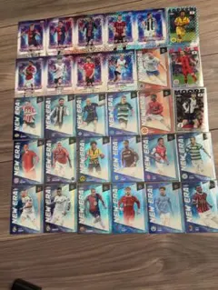 サッカー インサートカード 30枚