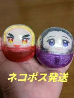 鬼滅の刃 ガシャポン かぷっこふれんず2 煉獄杏寿郎 胡蝶しのぶ　2個セット