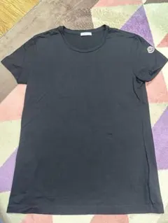 MONCLER A1665 Tシャツ M 紺 半袖 袖ロゴワッペン - メルカリ
