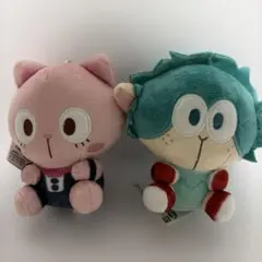 僕のヒーローアカデミア アニマルぬいぐるみ 緑谷出久 麗日お茶子 2体セット