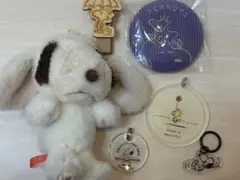 スヌーピー ぬいぐるみとグッズ　6点セット