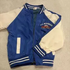 本日限定価格M.L.WONDER キッズ スタジャン ブルゾン ブルー