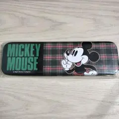 レトロ　ミッキーマウス 缶ペンケース　新品